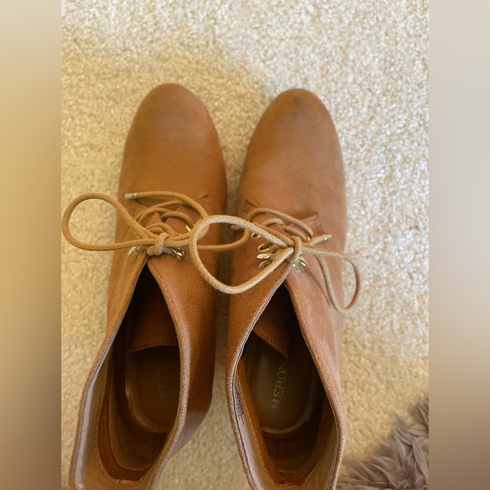 Merona Tan Booties - Picture 5 of 5